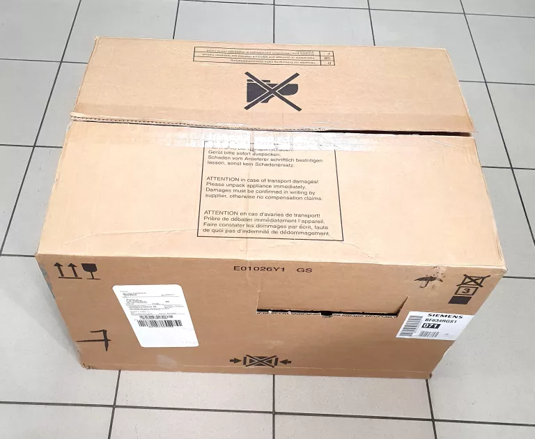 KUCHENKA MIKROFALOWA DO ZABUDOWY SIEMENS BF634RGS1 KOMPLET