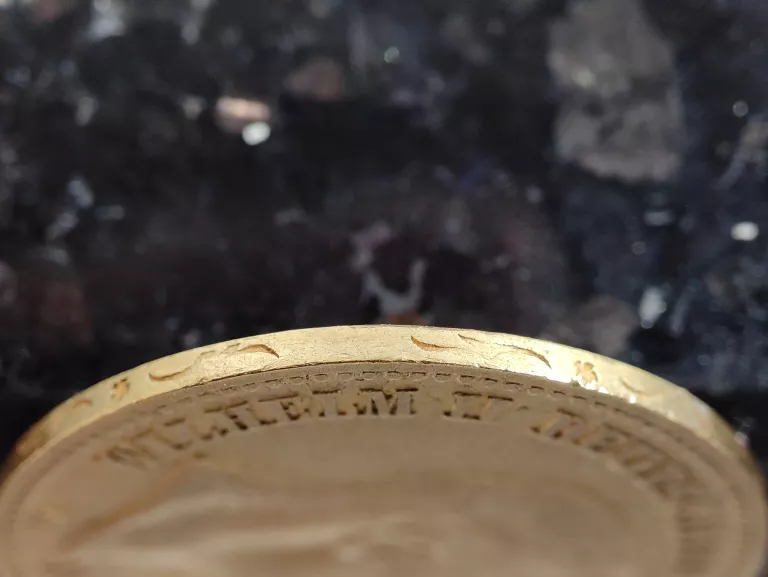 ZŁOTA MONETA 10 MAREK, WILHELM II, ZŁOTO 900, 3,94G