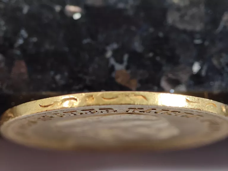 ZŁOTA MONETA 10 MAREK, WILHELM II, ZŁOTO 900, 3,94G