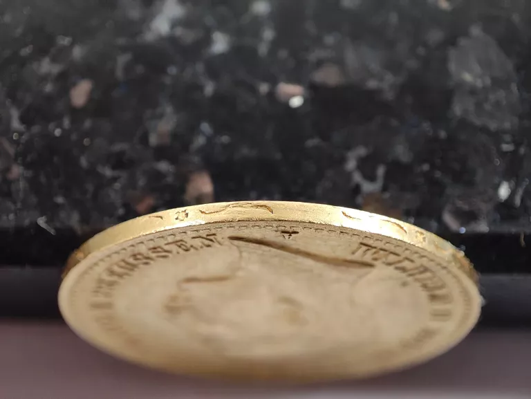 ZŁOTA MONETA 10 MAREK, WILHELM II, ZŁOTO 900, 3,94G