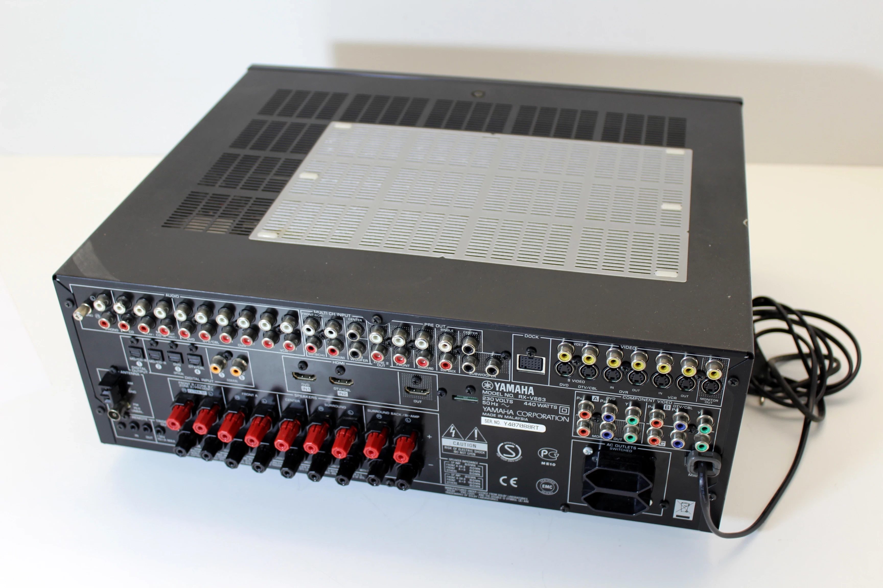 amplituner-yamaha-rx-v663-idealny-stan-pilot-pudelko-system-dzwieku-208026-235162