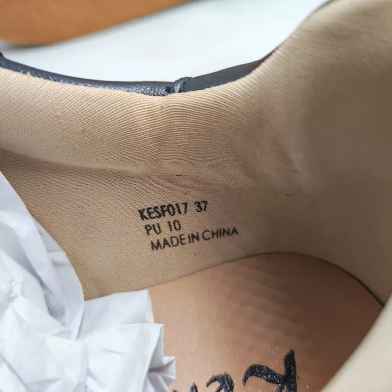 BUTY CZARNE ESPADRYLE SZNUROWANE ROZMIAR 37
