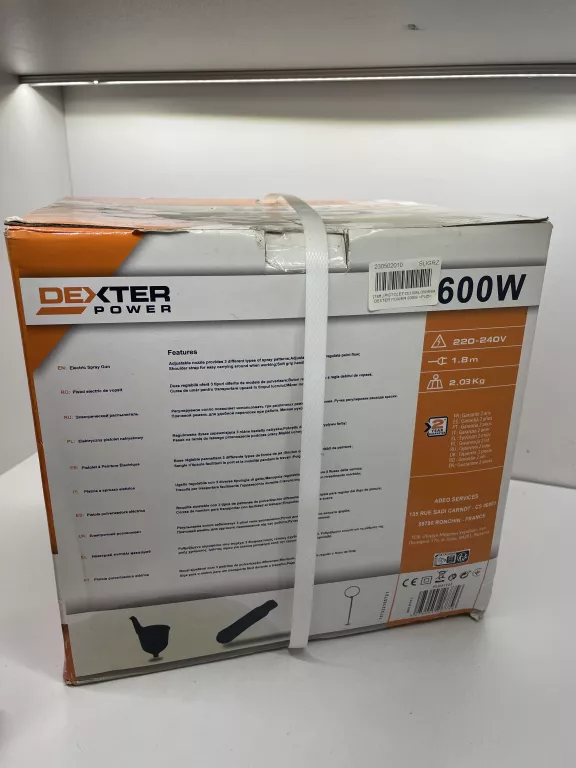 PISTOLET DO MALOWANIA DEXTER POWER 600W