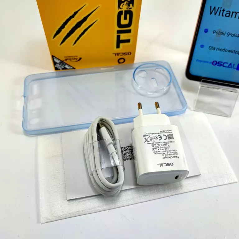 SMARTFON OSCAL TIGER 12 12 GB / 256 GB 4G (LTE) FIOLETOWY