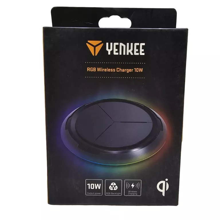 ŁADOWARKA INDUKCYJNA YENKEE YAC 5100 CZARNA QI 10W