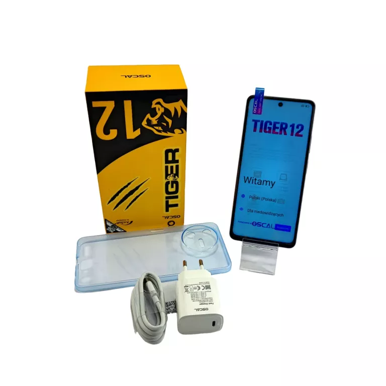 SMARTFON OSCAL TIGER 12 12 GB / 256 GB 4G (LTE) FIOLETOWY