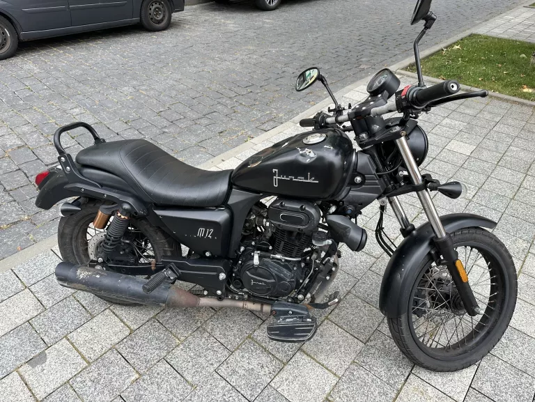 MOTOR JUNAK VINTAGE-125 M12 EU4 2020R 9,53KM 16000 PRZEBIEG