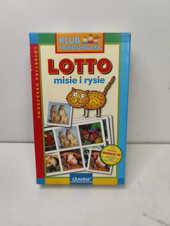 GRA KARCIANA GRANNA LOTTO MISIE I RYSIE