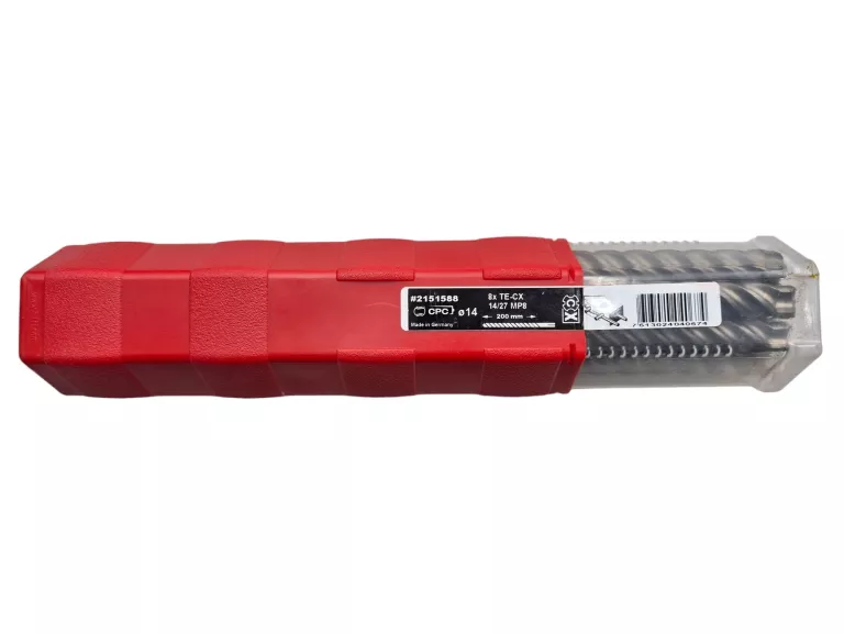 ZESTAW WIERTEŁ HILTI 8X TE-CX 14/27