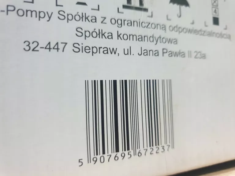 POMPA ELEKTRYCZNA DRAIN 400 CLASSIC MALEC MOC 400W PŁYWAK CZYSTA/BRUDNA