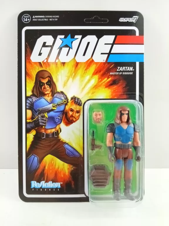 FIGURKA G.I. JOE REACTION - ZARTAN