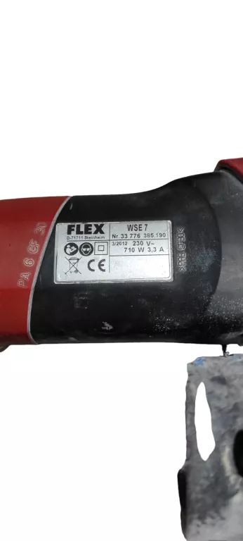 SZLIFIERKA DO GIPSU/GŁADZI FLEX WSE 7 + AKCESORIA + WALIZKA