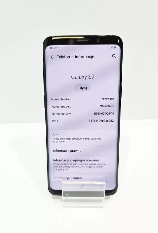 TELEFON SAMSUNG GALAXY S9 4/64GB