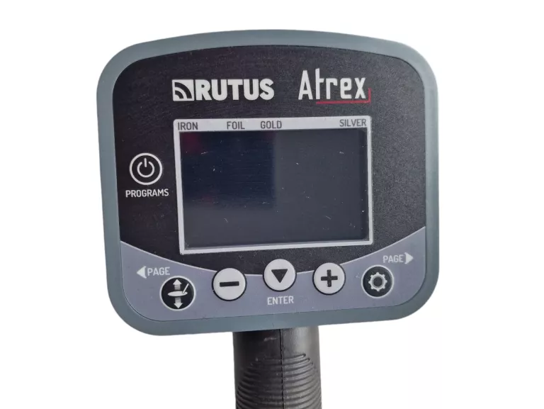 WYKRYWACZ METALI RUTUS ATREX PRO 29DD + GP POINTER + PRZESIEWACZ