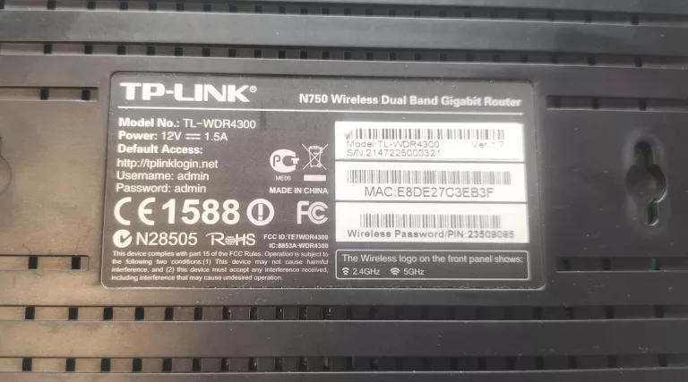 ROUTER TP-LINK N750