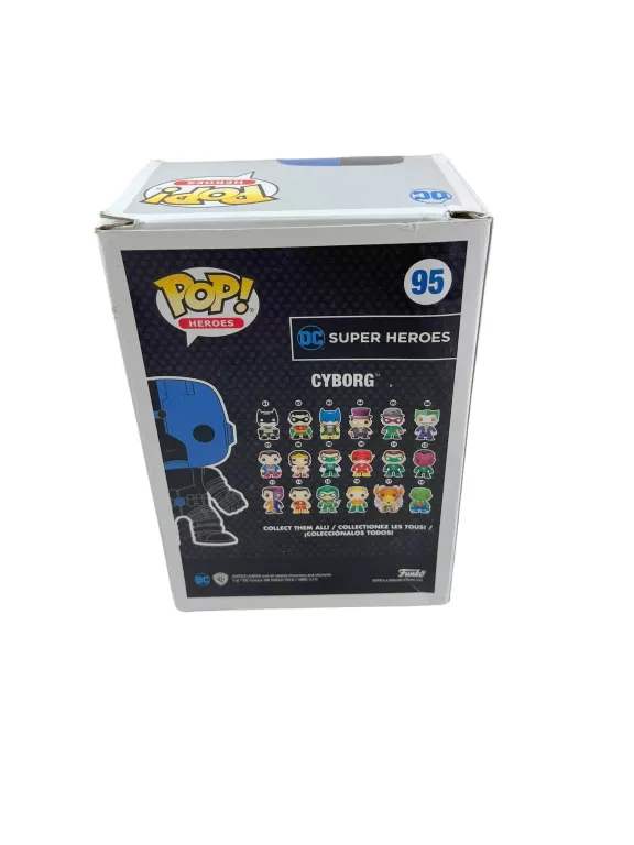 FUNKO POP CYBORG SILHOUETTE GITD W/CHASE DC SUPER HEROS