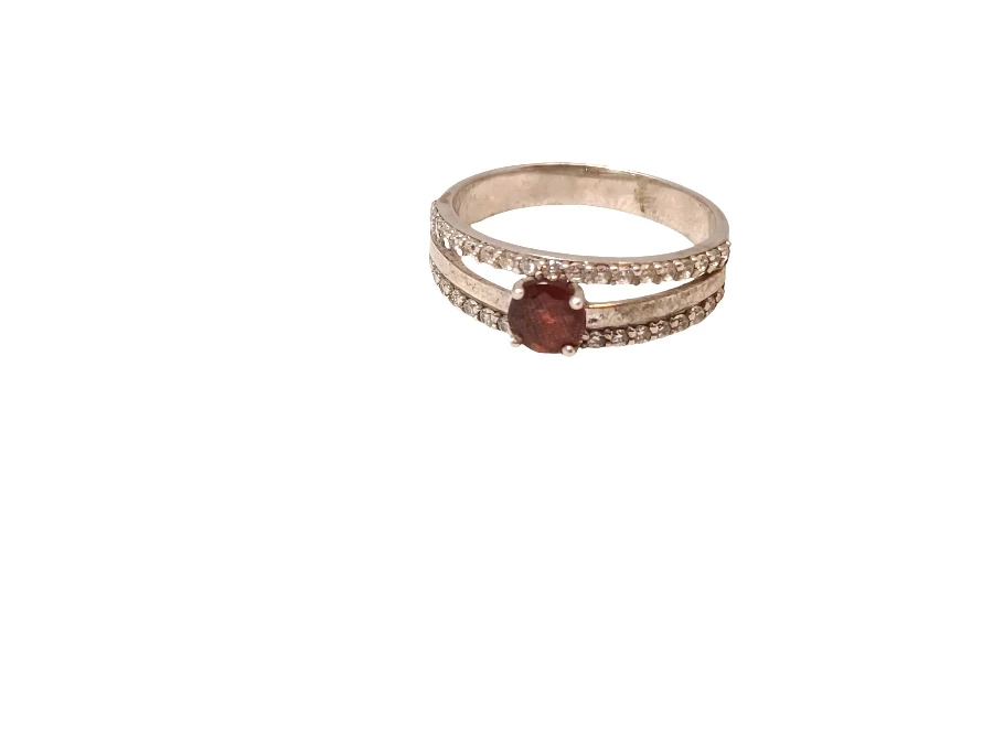 srebro-sliczny-pierscionek-czerwony-kamien-stan-11323-2