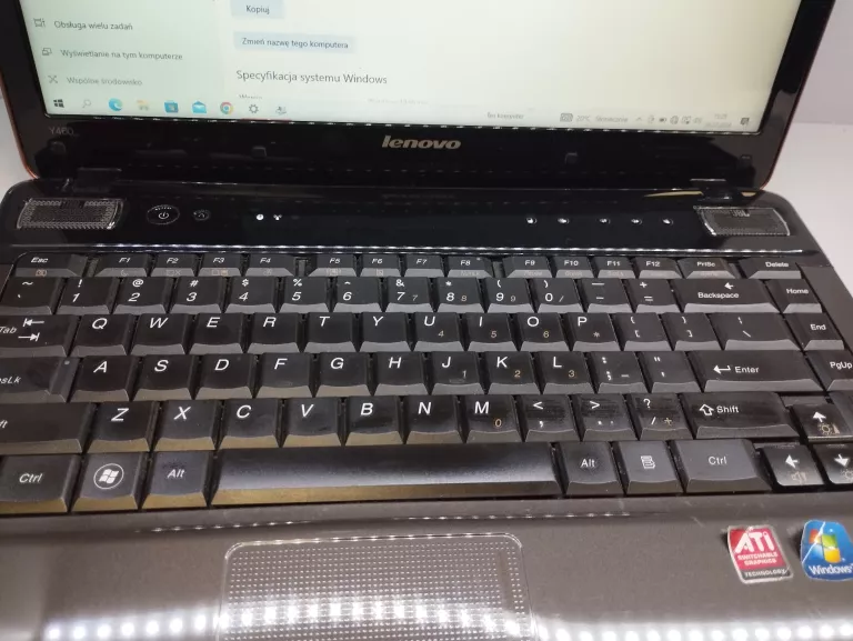 LAPTOP LENOVO IDEAPAD Y460