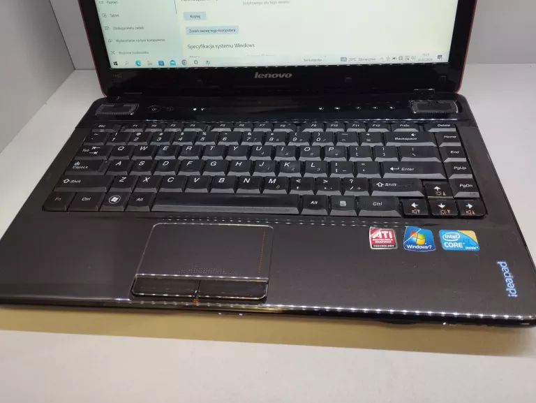 LAPTOP LENOVO IDEAPAD Y460