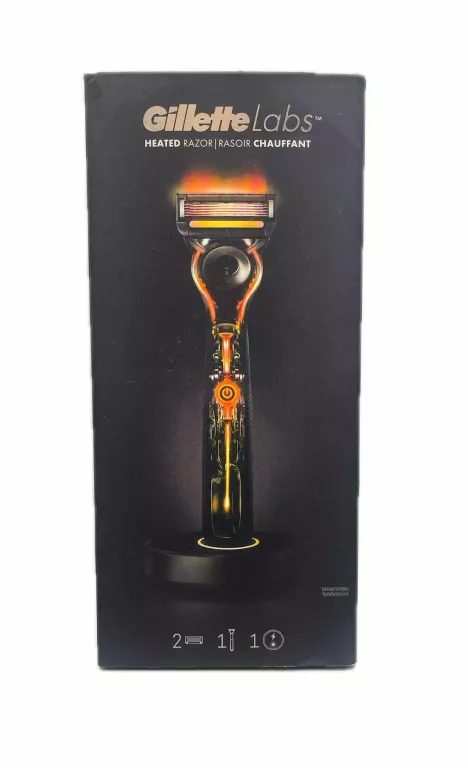 GILLETTE LABS HEATED RAZOR MĘSKA GOLARKA NA MOKRO, PODGRZEWANA