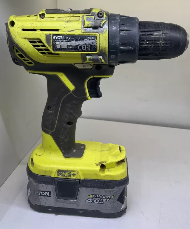ZESTAW WIERTARKO-WKRĘTAREK RYOBI R18DD3 + RYOBI R18DD4 +2X ŁADOWARKA