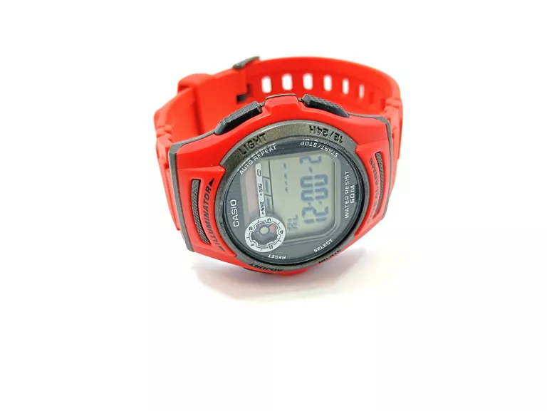 ZEGAREK CASIO W-213 CZERWONY