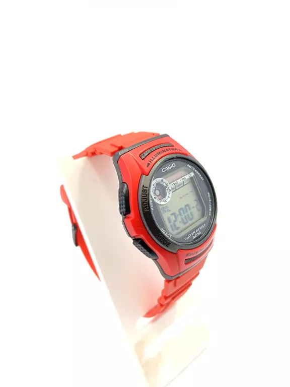 ZEGAREK CASIO W-213 CZERWONY