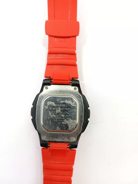 ZEGAREK CASIO W-213 CZERWONY