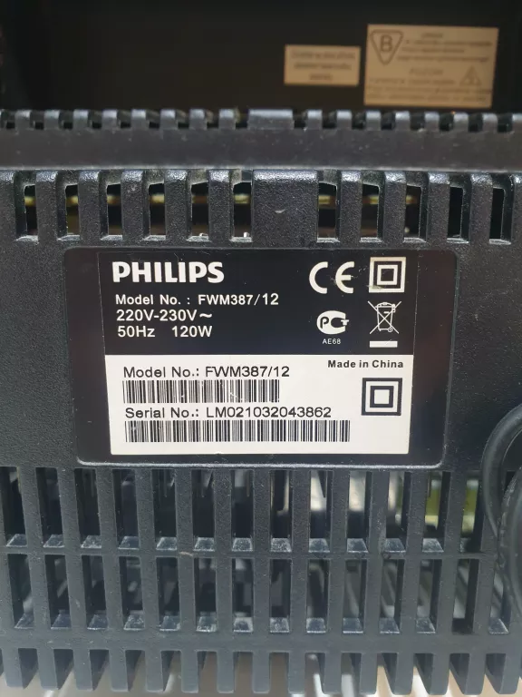 PHILIPS FWM387/12