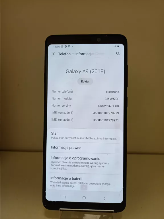 TELEFON SAMSUNG GALAXY A9