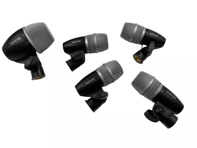 MIKROFONY PERKUSYJNE SHURE DRUMKIT X4 PG56 X1 PG52