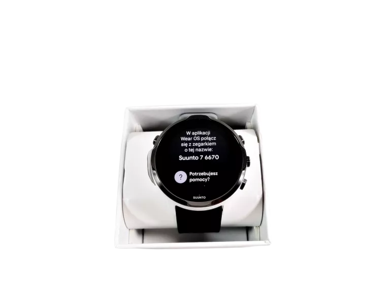 ZEGAREK SPORTOWY SMARTWATCH SUUNTO 7 WI-FI BLUETOOTH NFC CZARNY PASEK