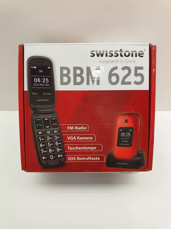 SWISSTONE BBM 625 TELEFON KOMÓRKOWY E3-210