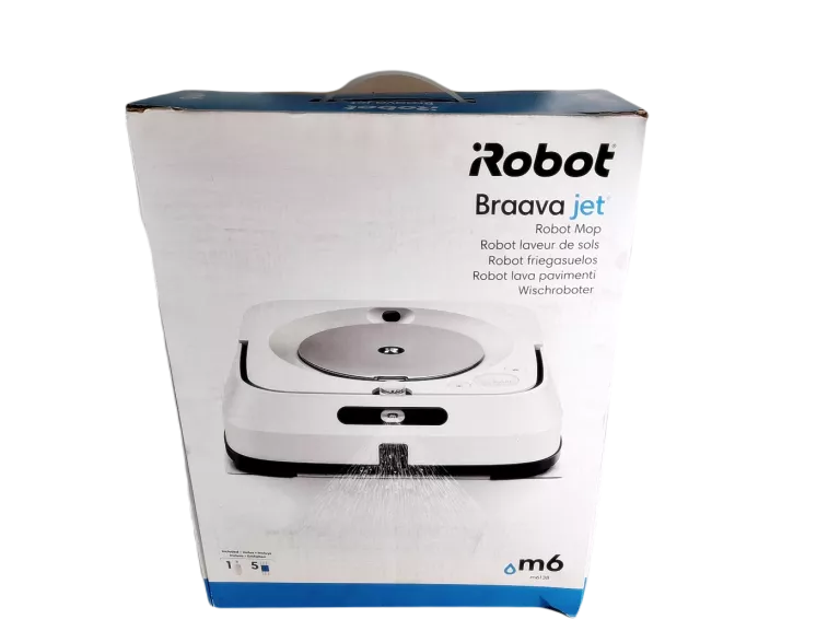 ROBOT MOPUJĄCY BRAAVA JET M6 (M6138) IROBOT WI-FI ZESTAW 450 ML