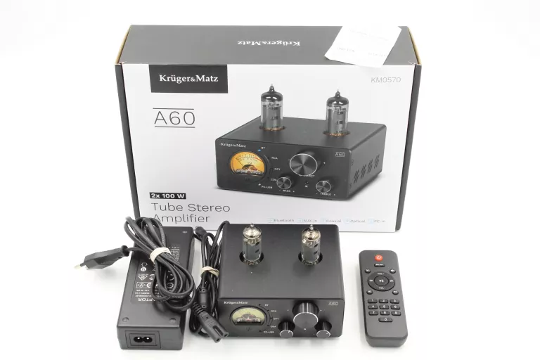 WZMACNIACZ LAMPOWY KRUGER&MATZ A60 KOMPLET