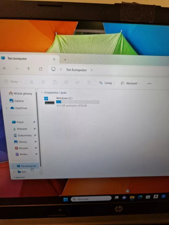 LAPTOP HP 15S EQ0028NW AMD RYZEN 7 16 GB / 512 GB+ TORBA