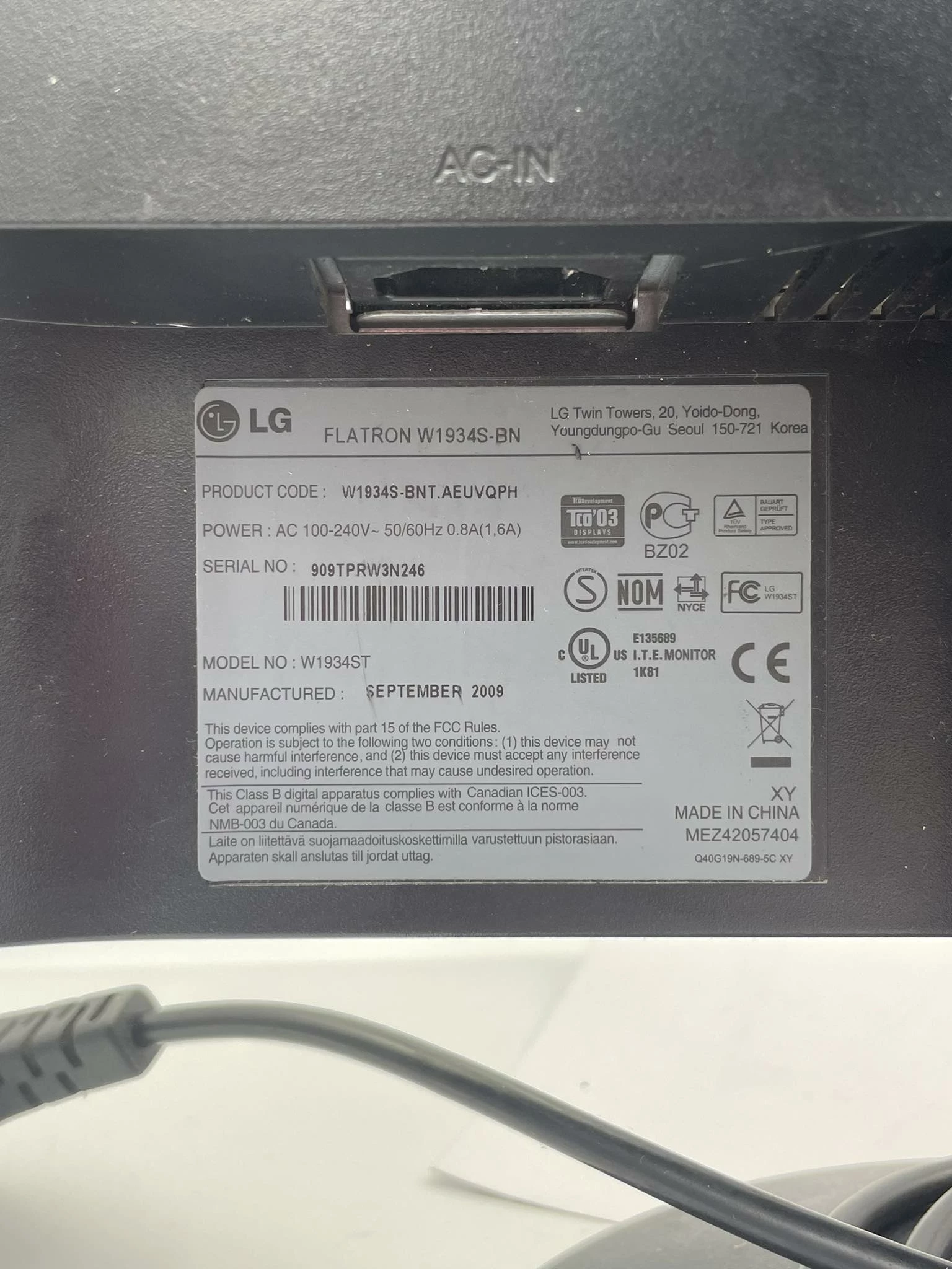 monitor-lg-flatron-w1934s-bn-kod-producenta-w1934s-bnt