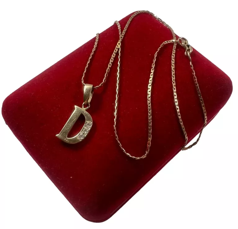 zloty-lancuszek-z-zawieszka-proby-585-dl-40-cm-410g-splot-inny-splot