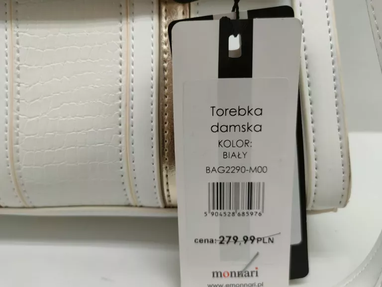 TOREBKA MONNARI BIAŁA BAG2290-MOO