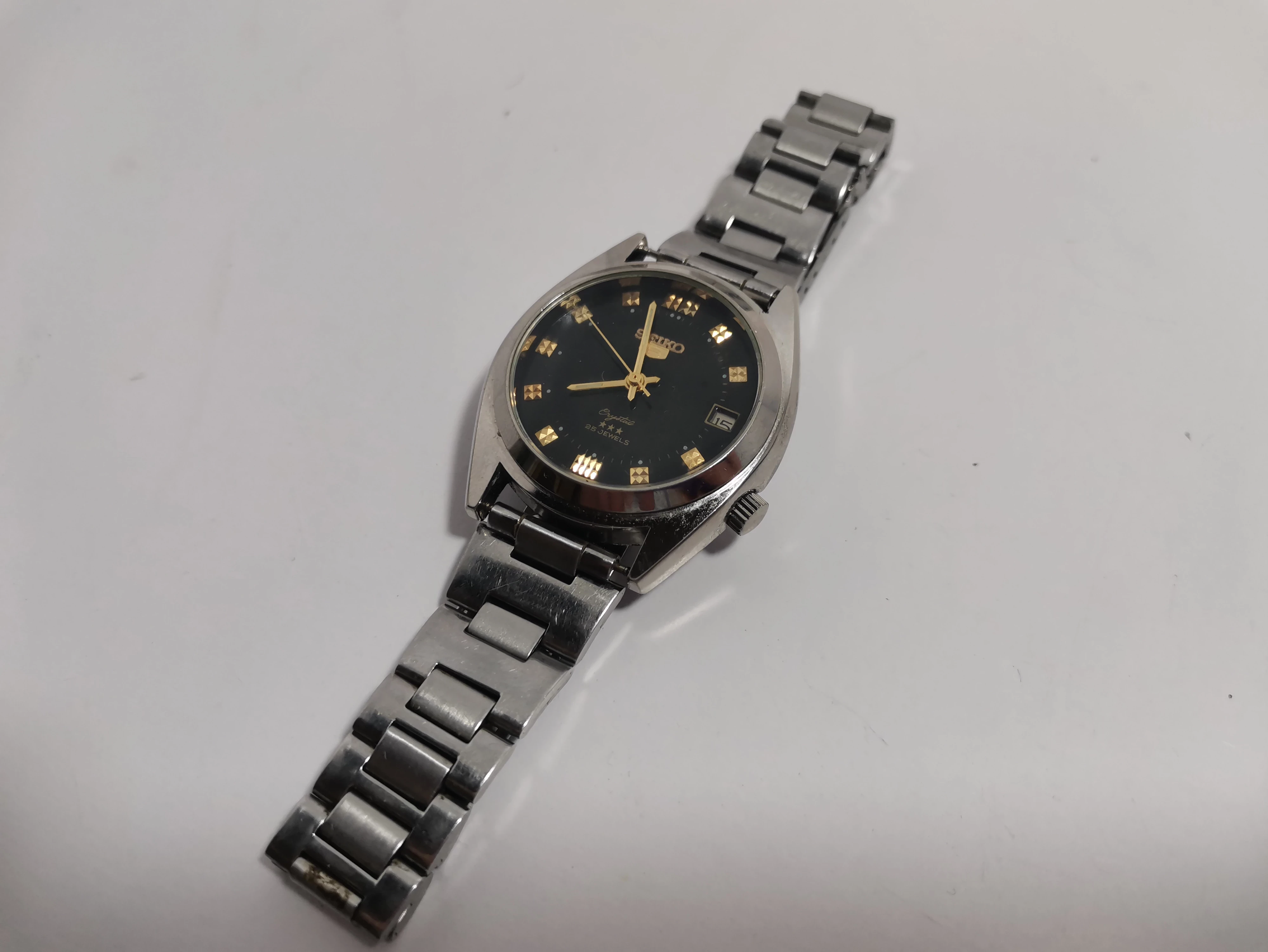 zegarek-seiko-5-crystal-25-jewels-szybka-25-krakow