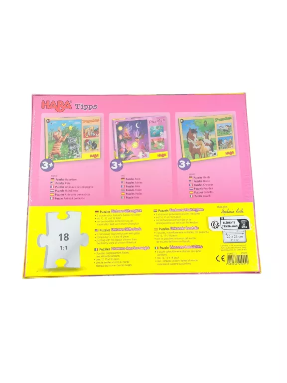 HABA PUZZLE BROKATOWE