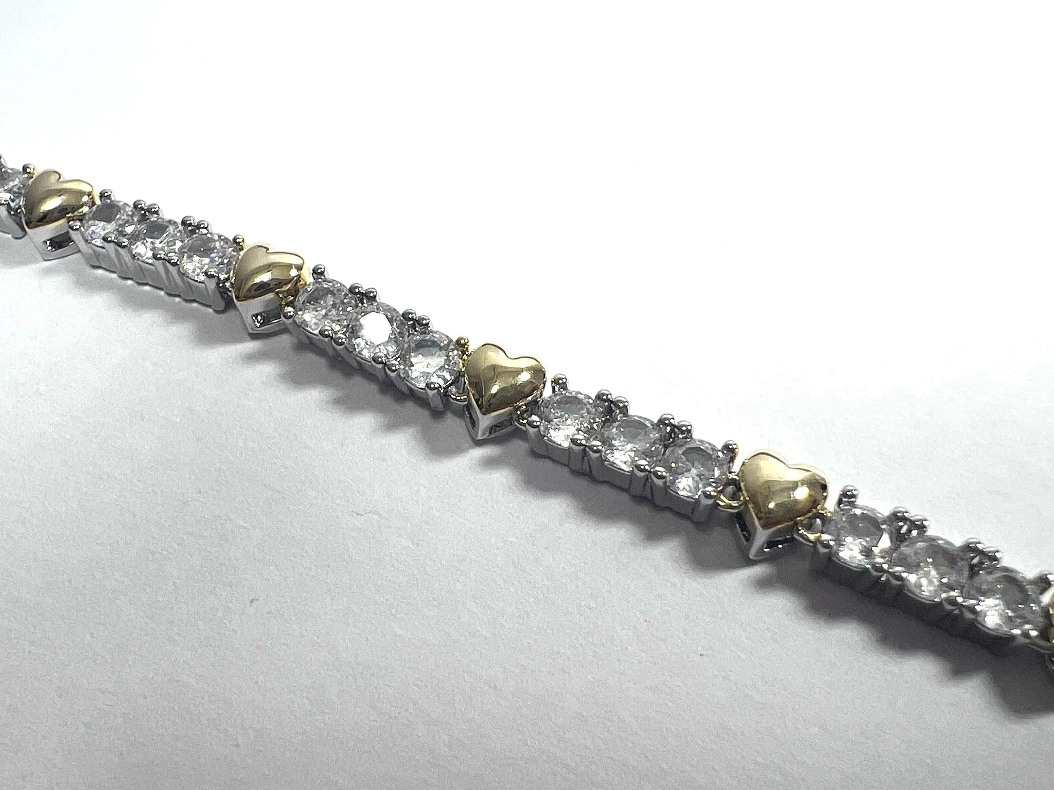 bransoletka-stal-chirurgiczna-zloto-srebrna-segmenty-serca-rodzaj-2205-2