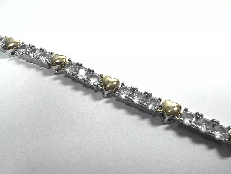 bransoletka-stal-chirurgiczna-zloto-srebrna-segmenty-serca-rodzaj-2205-2