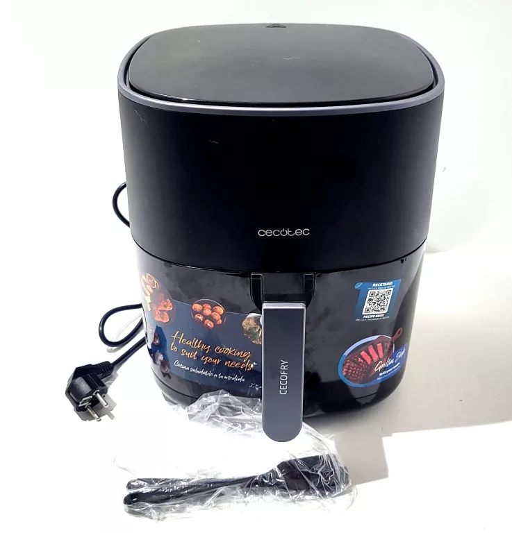 CECOTEC CECOFRY FANTASTIK 6500 6.5L BEZOLEJOWA FRYTOWNICA POWIETRZNA, 1700