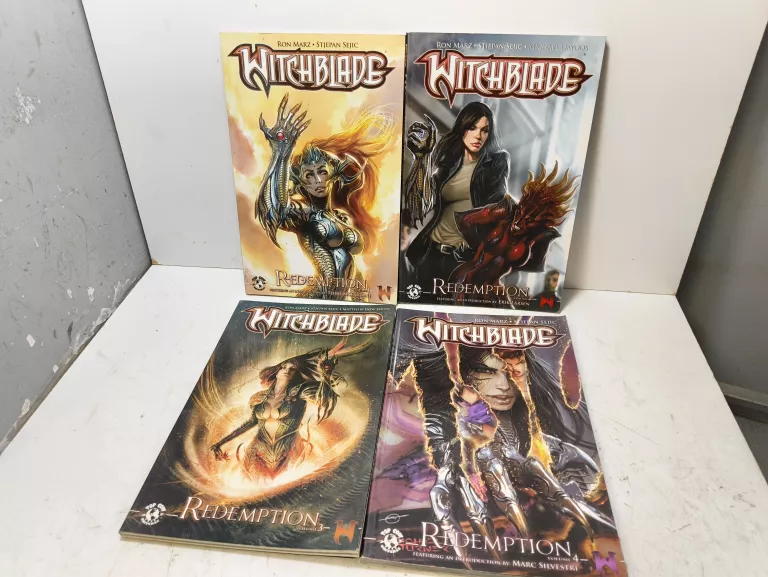 KOMIKSY WITCHBLADE REDEMPTION VOL 1,2,3,4 J.ANGL