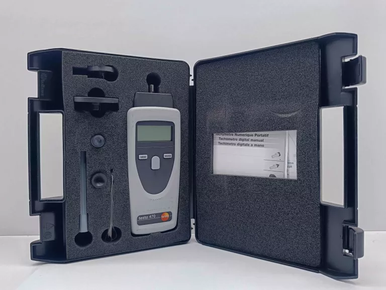 TACHOMETR TESTO 470, POMIAR OPTYCZNY I MECHANICZNY