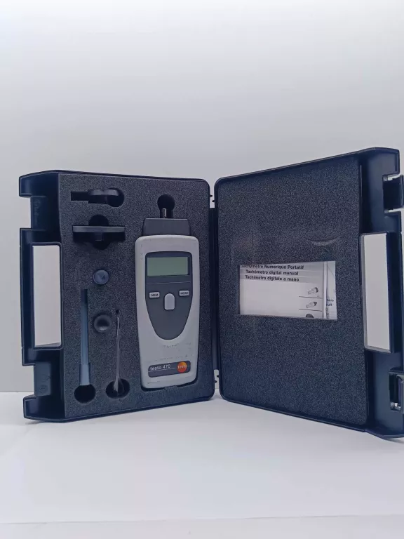 TACHOMETR TESTO 470, POMIAR OPTYCZNY I MECHANICZNY
