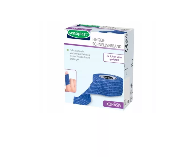 PLASTER OPATRUNKOWY SAMOPRZYLEPNY SENSIPLAST 2.5CMX6M