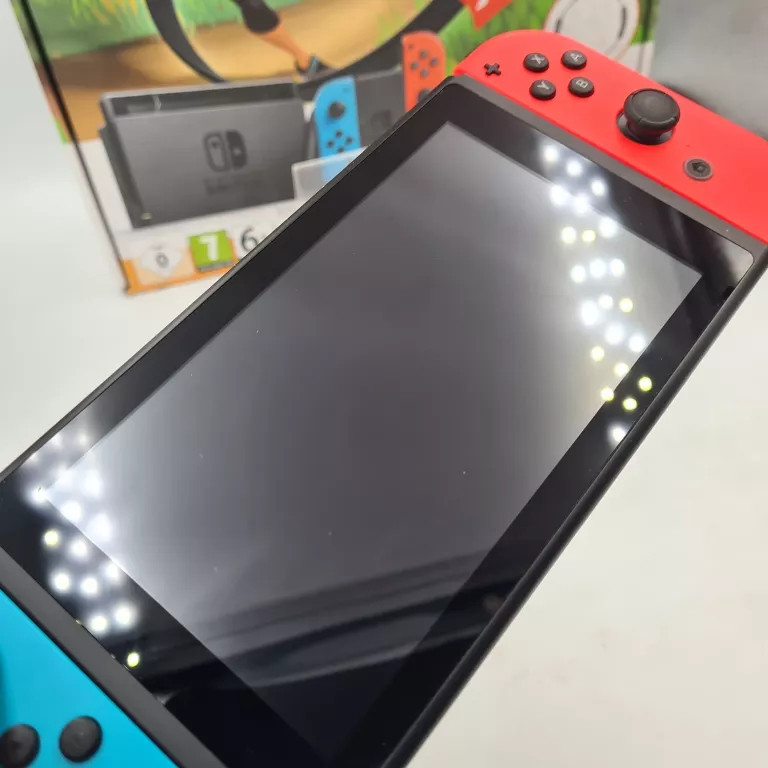 KONSOLA NINTENDO SWITCH + RING FIT ADVENTURES + GRA