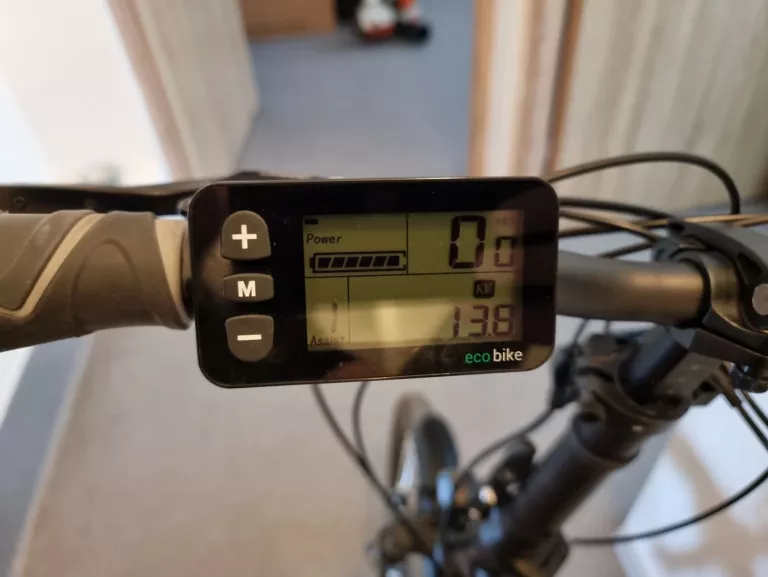 ROWER ELEKTRYCZNY ECOBIKE EVEN BLACK RAMA 15,5 CALA ALUM KOŁO 20 " CZARNY